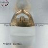 new frost perfume glass  bottle