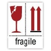 noble custom label fragile sticker in sticker printing service