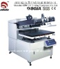 oblique bent steel glass screen printing machine