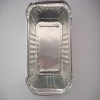 oblong aluminum foil container