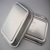 oblong aluminum foil container