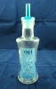 oil glass bottle with plastic dropper