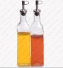 oil vinegar packing glass bottle with dropper