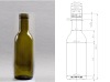 olive oil bottle/glass bottle/ dark green olive oil bottle