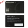 one side matte one side glossy member card
