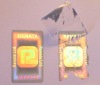 one time 3D hologram sticker/anti-fake labels