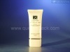 oval plastic cosmetic tube for cream