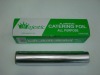 packaging food aluminum foil