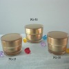 painting gold acrylic cosmetic packaging