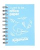 paper cover spiral notebook with good service