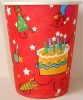 paper cup for Birthday