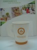 paper cup with handle