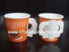 paper cup with handle