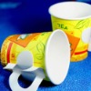 paper cup with handle