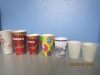 paper cups for cold beverage heat insulated cups