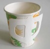 paper cups with handle (flower - designs)