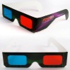 paper red/cyan 3D glasses