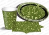 paper sets of cup plate napkin