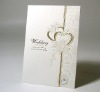 paper wedding card