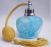 perfume glass bottle with air pump