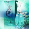 perfume glass cosmetic bottle with spray