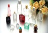 perfume vial , glass bottle