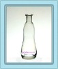 personalized hand made 500ml glass bottle