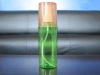 pet green cosmetic spray bottle