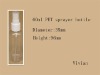 pet sprayer bottle empty 60ml