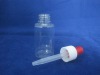 pet transparent tube bottle