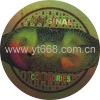 photo etching hologram sticker