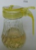 pineapple shaped glass cooking oil bottle TY11