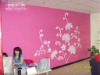 pink flower posters printing service