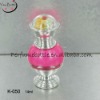 pink glass nail polish  bottle 14ml