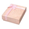 pink paper clothes gift box