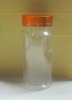 plasitc pet clear medicine bottle