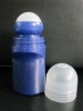 plastic 50ml cosmetic roll-on bottle