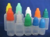 plastic PE pilfer proof dropper bottles