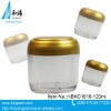 plastic PS container for cream cosmetic package