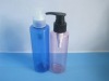 plastic blue pump container