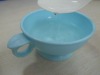 plastic bowl with handle