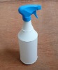 plastic cleaning bottle