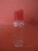 plastic clear cosmetic bottle