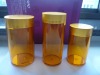 plastic container for health care products&gold plastic jar