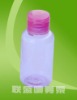 plastic cosmetic bottle with 24/410 flip top cap