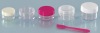 plastic  cosmetic jar for different volume