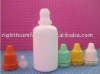 plastic eye dropper bottle pilfer proof cap