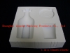 plastic flocked tray, cosmetic tray