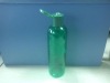 plastic green lotion bottle