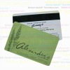 Plastic Hico magnetic stripe card